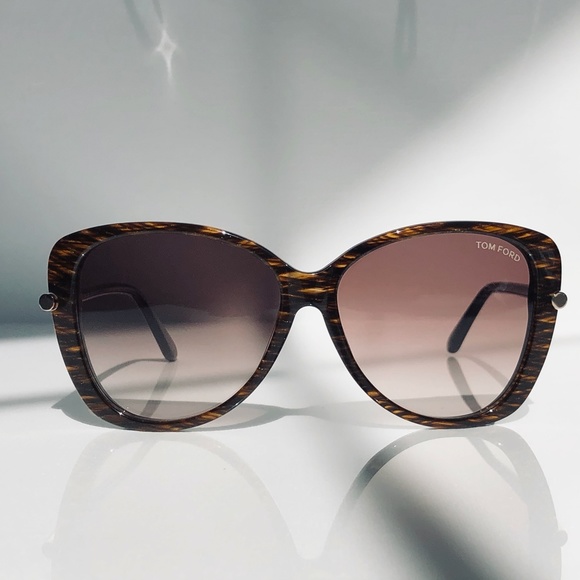 New TOM FORD Linda Butterfly Sunglasses - Picture 5 of 16